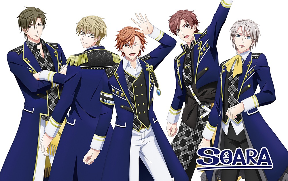SOARAのキャラクタービジュアル。