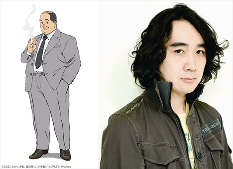 左から山本所長、浜田賢二。