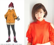 左から染井芳乃、伊瀬茉莉也。