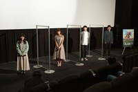 「東京アニメアワードフェスティバル2021」より、オープニング作品「カラミティ」舞台挨拶の様子。