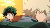 TVアニメ「僕のヒーローアカデミア」第5期第12話「新しい力とオール・フォー・ワン」の場面カット。