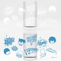 「名探偵コナン」の「冷感グラス」の変化のイメージ。