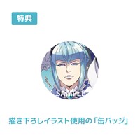 特典の「缶バッジ」。