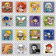 トレーディングスクエア缶バッジ