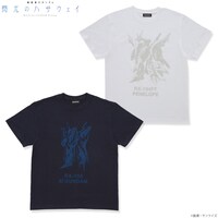 「機動戦士ガンダム 閃光のハサウェイ BLUEシリーズ/WHITEシリーズ Tシャツ」。