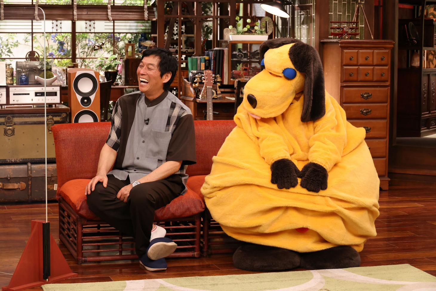 「さんまのまんま初夏SP」より、明石家さんま。
