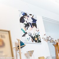 D賞「更科瑠夏描きおろしキャンバス地タペストリー」