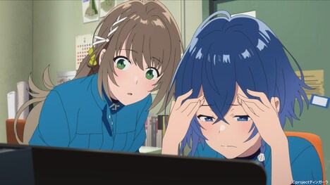 アニメ「白い砂のアクアトープ」第2弾PVより。