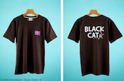 「魔女の宅急便 Tシャツ BLACK CAT」