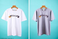 「魔女の宅急便 Tシャツ ニシンのパイ」のホワイトとグレー。