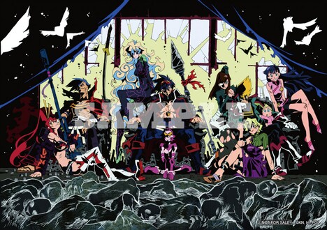 来場者に配布されるA4ポスター。