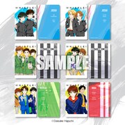 「10連セット」を購入するともらえるイラストカードのラインナップ。