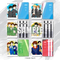 「10連セット」を購入するともらえるイラストカードのラインナップ。