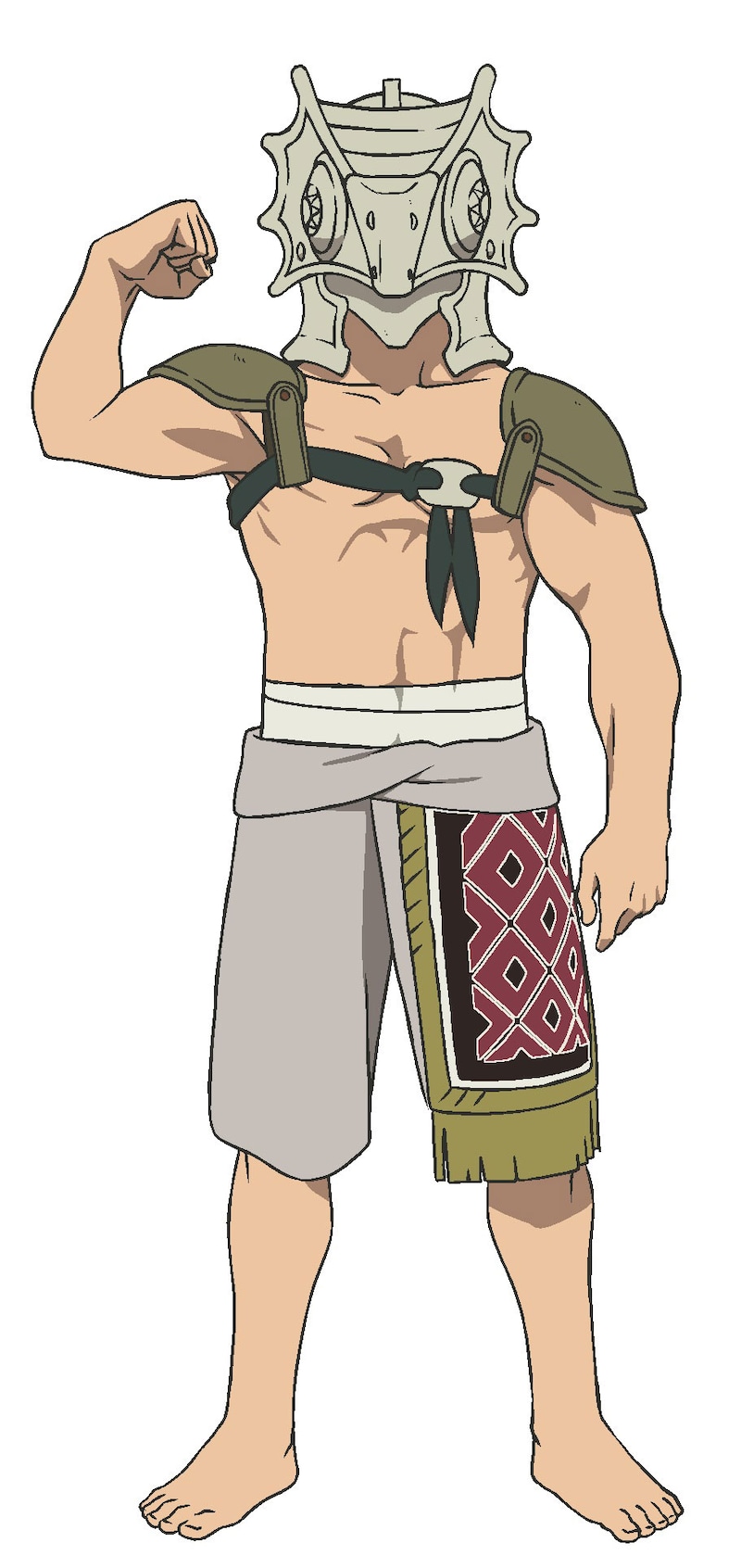 青年期のグーグー（CV：八代拓）。