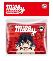 「ミルキー缶（鬼滅の刃）」の嘴平伊之助。