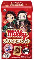 「ミルキープリントビスケット（鬼滅の刃）箱」のパッケージの1種。