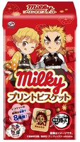 「ミルキープリントビスケット（鬼滅の刃）箱」のパッケージの1種。
