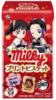 「ミルキープリントビスケット（鬼滅の刃）箱」のパッケージの1種。