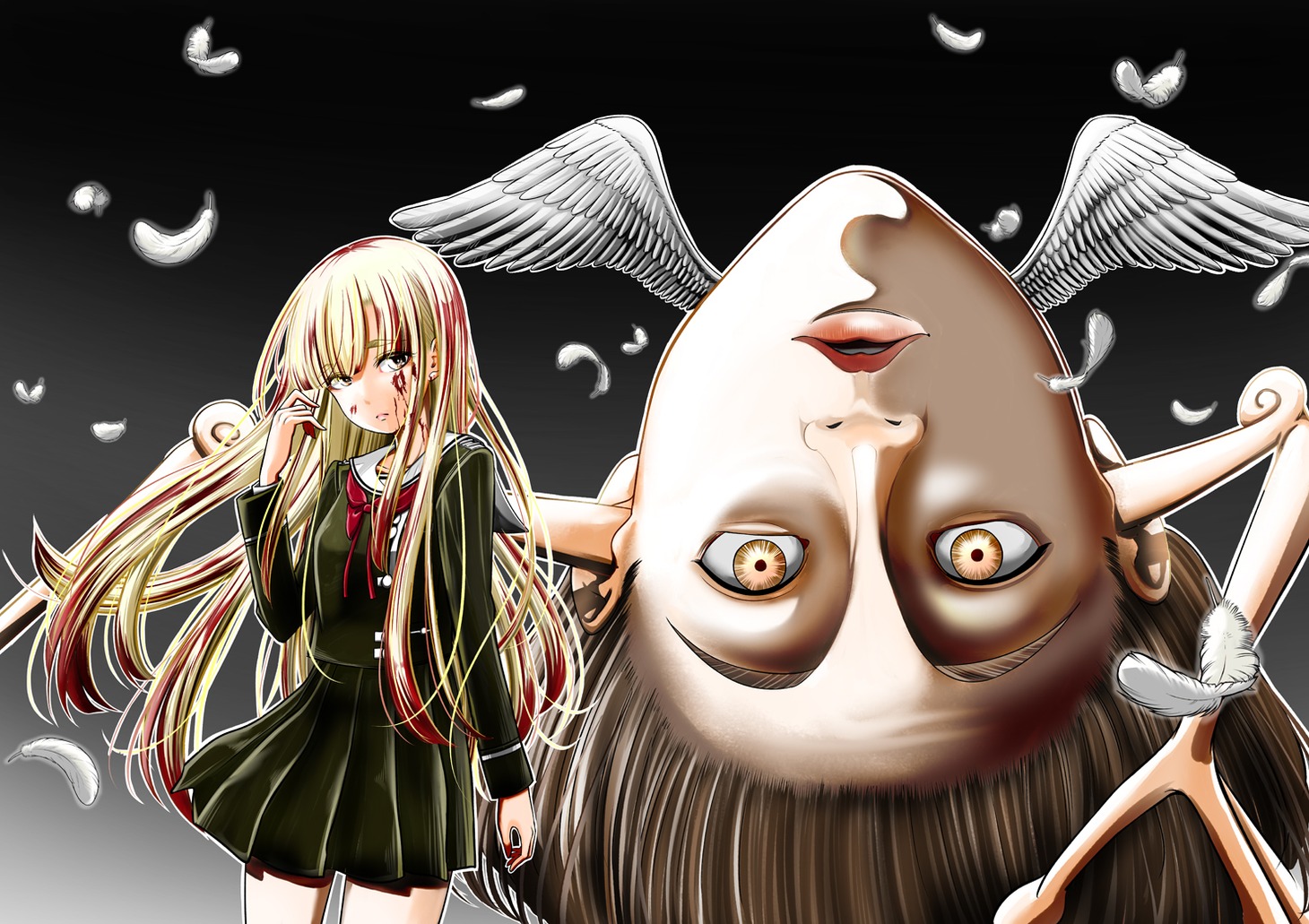 「餓天使」カラーイラスト