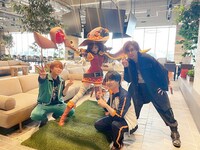 左から福島潤、小林裕介、日野聡。