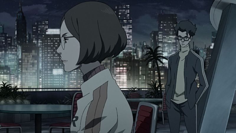 「NOMAD メガロボクス2」第12話の場面カット。