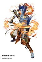 TCG「ビルディバイド」ブースターパック第1弾のキャラクターイラスト。(c)Aniplex Inc. All rights reserved.