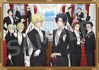 三好輝描き下ろしのイラストシート。