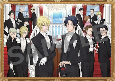 三好輝描き下ろしのイラストシート。