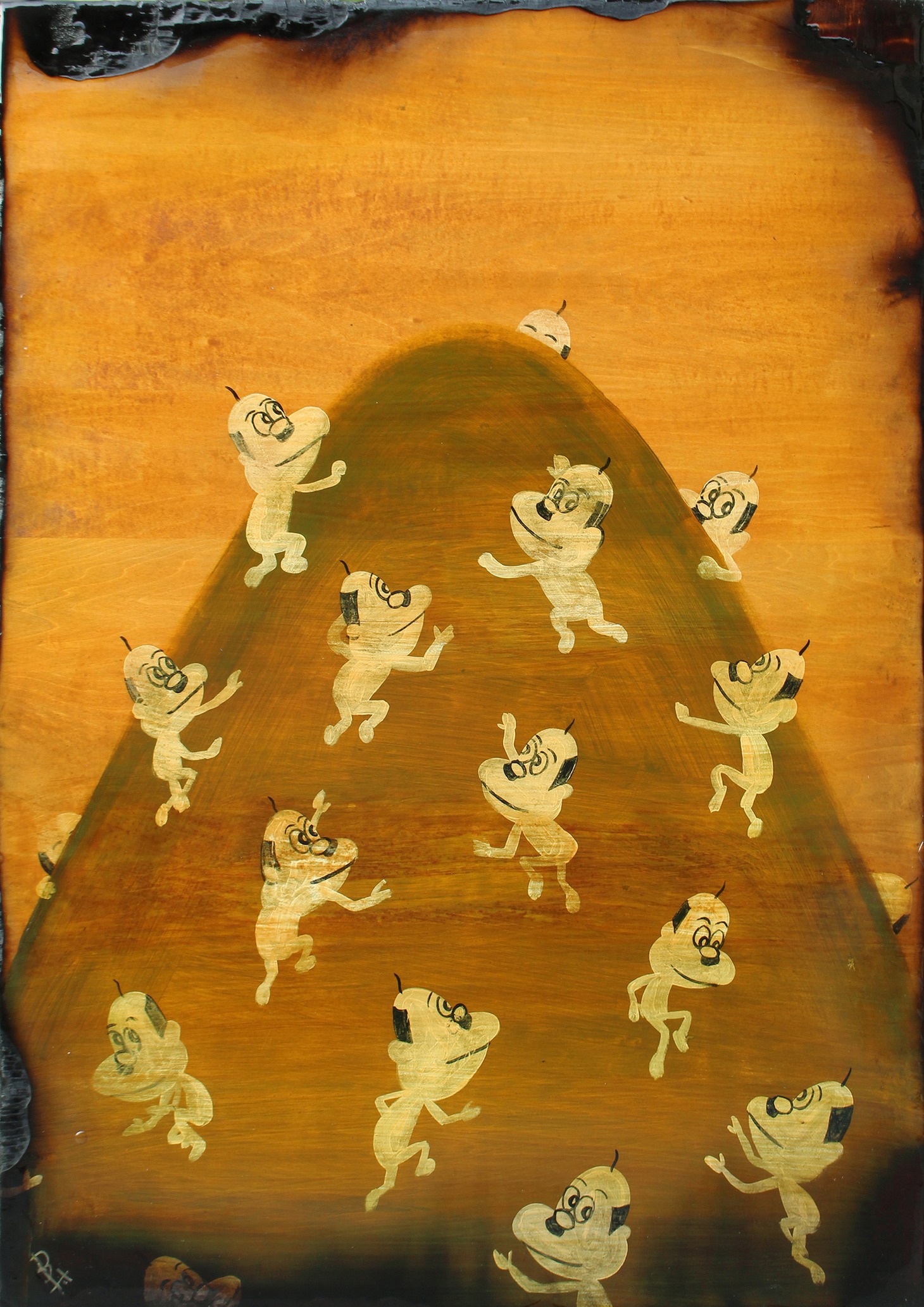 「山登り」
