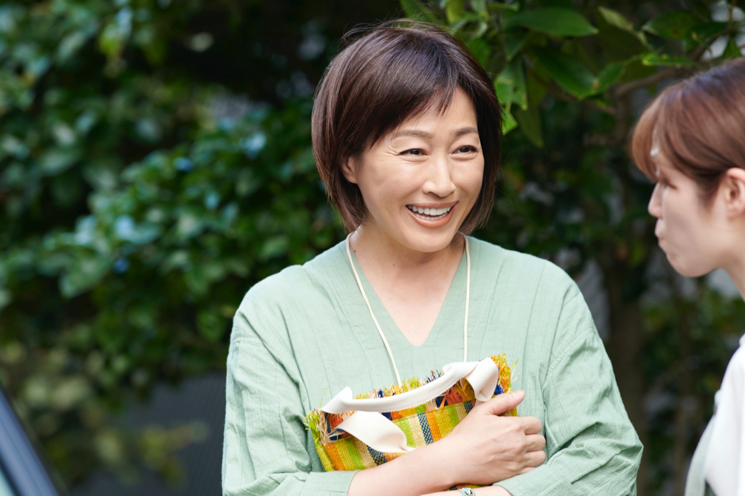 高島礼子扮する柏木華子。
