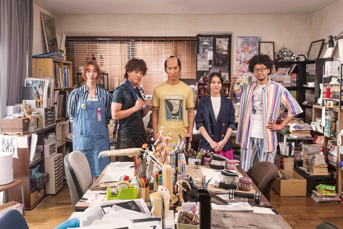 ドラマ「武士スタント逢坂くん！」より。