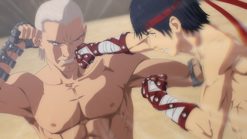 アニメ「セスタス -The Roman Fighter-」より。(c)技来静也, 白泉社/セスタス製作委員会