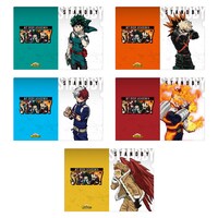 全5種のクリアファイル。