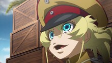 アニメ「幼女戦記」新規短編映像「砂漠のパスタ大作戦」場面カット