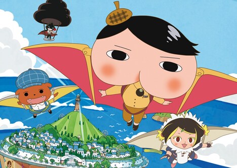 「映画おしりたんてい スフーレ島のひみつ」ビジュアル