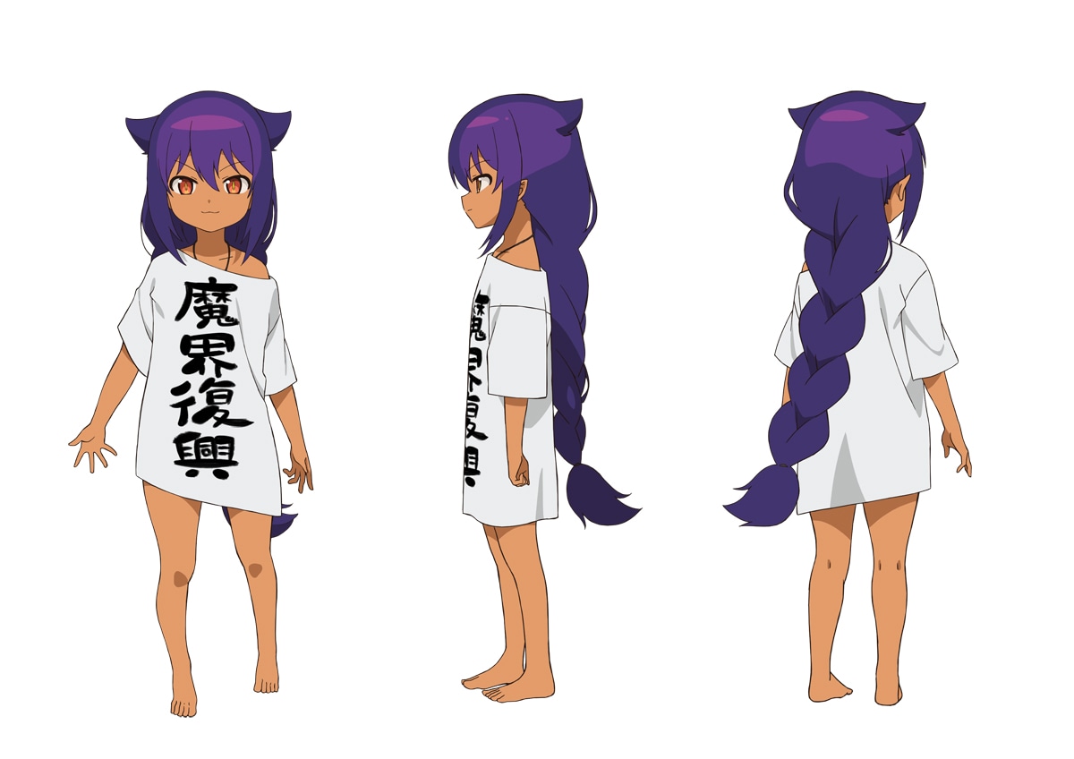 少女の姿となったジャヒー様の設定画。