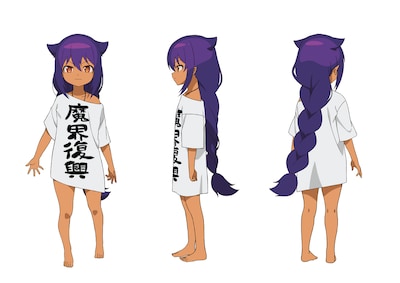 少女の姿となったジャヒー様の設定画。