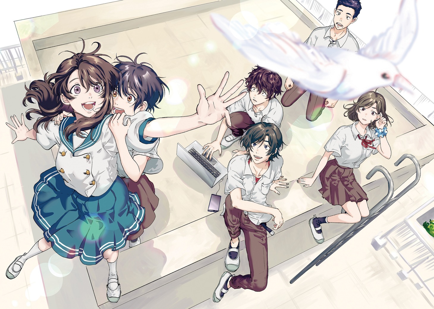 「アイの歌声を聴かせて」コミカライズ版イラスト