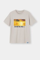 「グラフィックT（半袖）SAO 4」GRAY