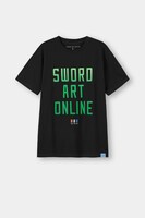 「グラフィックT（半袖）SAO 1」BLACK