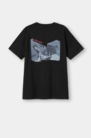 「グラフィックT（半袖）SAO 8」BLACK