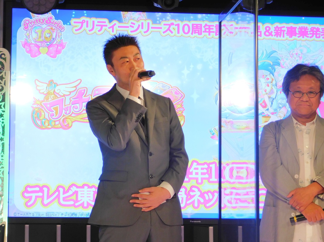 左から小林浩輔監督、佐藤順一総監督。