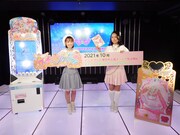 左からみゃむ役の小池理子、陽比野まつり役の廣瀬千夏。