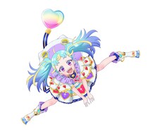 みゃむ（CV：小池理子）。魔法界からやって来た、元気いっぱいの魔法使い。