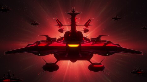 「宇宙戦艦ヤマト2205 新たなる旅立ち 前章 -TAKE OFF-」より。(c)西﨑義展/宇宙戦艦ヤマト2205製作委員会