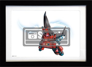「ガンダムエース創刊20周年複製原画」第1弾より、Ark Performanceのイラスト複製原画。