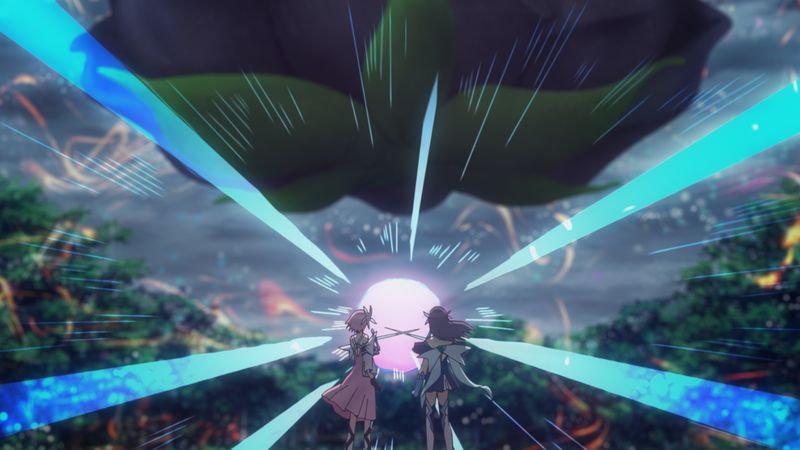TVアニメ「BLUE REFLECTION RAY / 澪」第13話より。©コーエーテクモゲームス/AASA