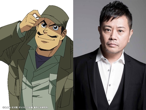 左から伊賀利隊長、岩田光央。