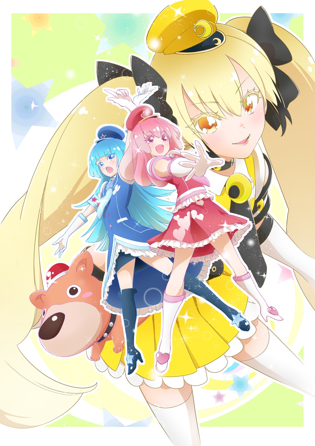 「クライムキャッチ ポリキュア☆」カラーイラスト