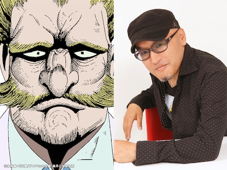 左からマクドナルド、立木文彦。